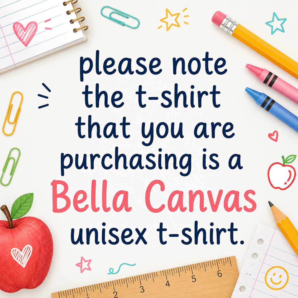 CUSTOM TEACHER NAME SHIRT - BELLA CANVAS - TEACHER TUESDAY SALE