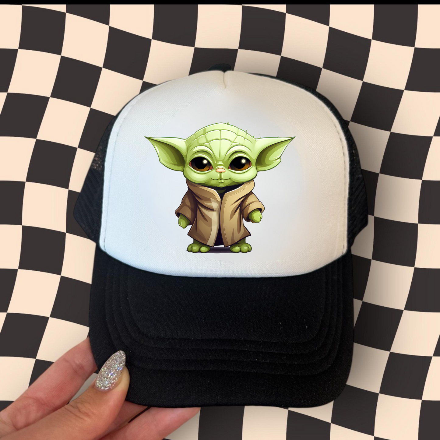 Y0da Kids Trucker Hat