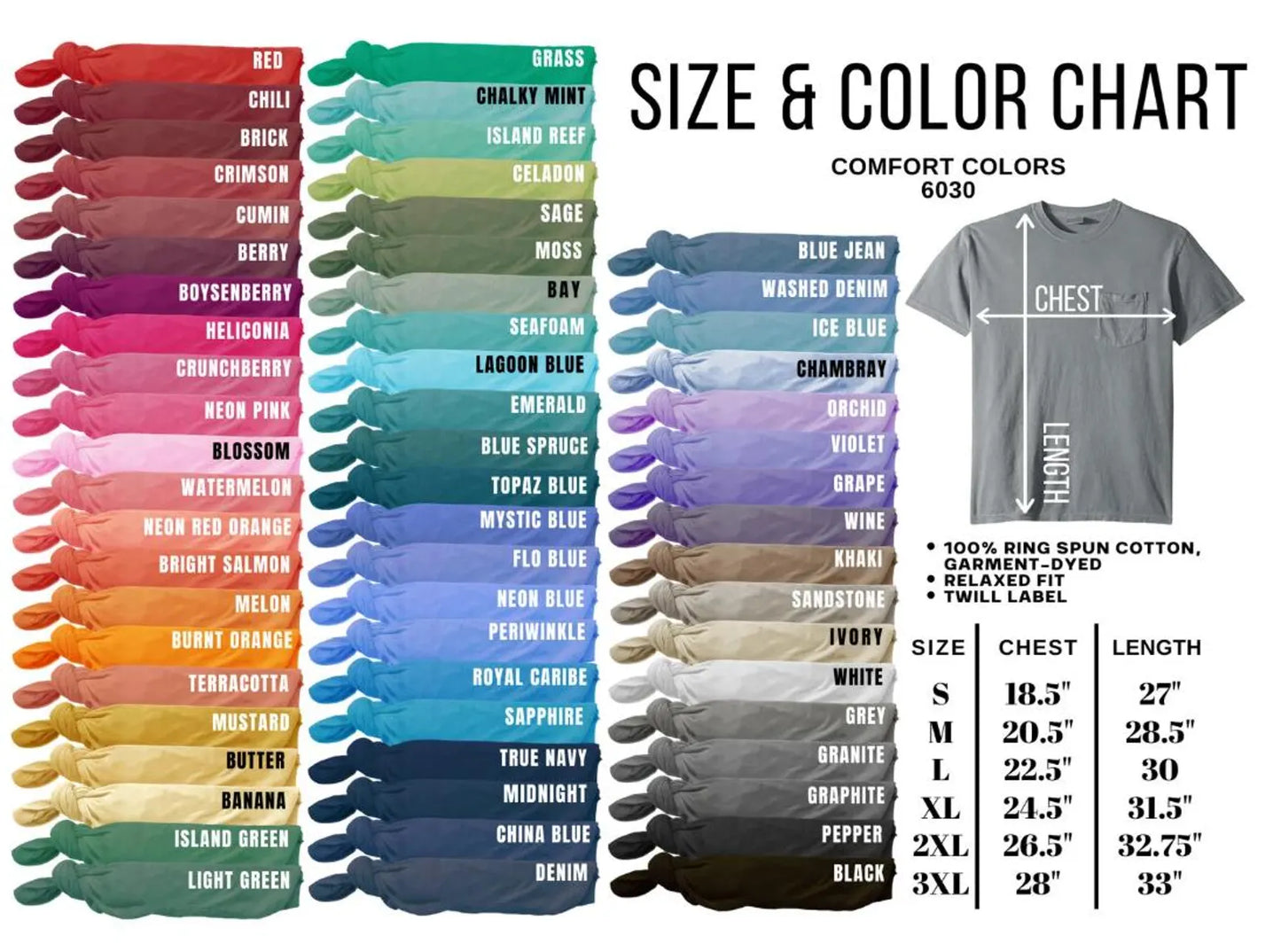 CHECKERED MOUSE Comfort Colors Pocket T-Shirt