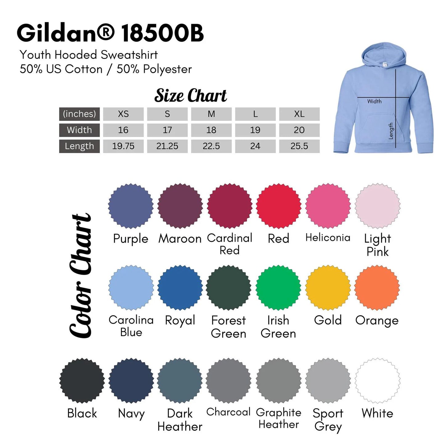 Custom Back to School Hoodie for Girls with Name