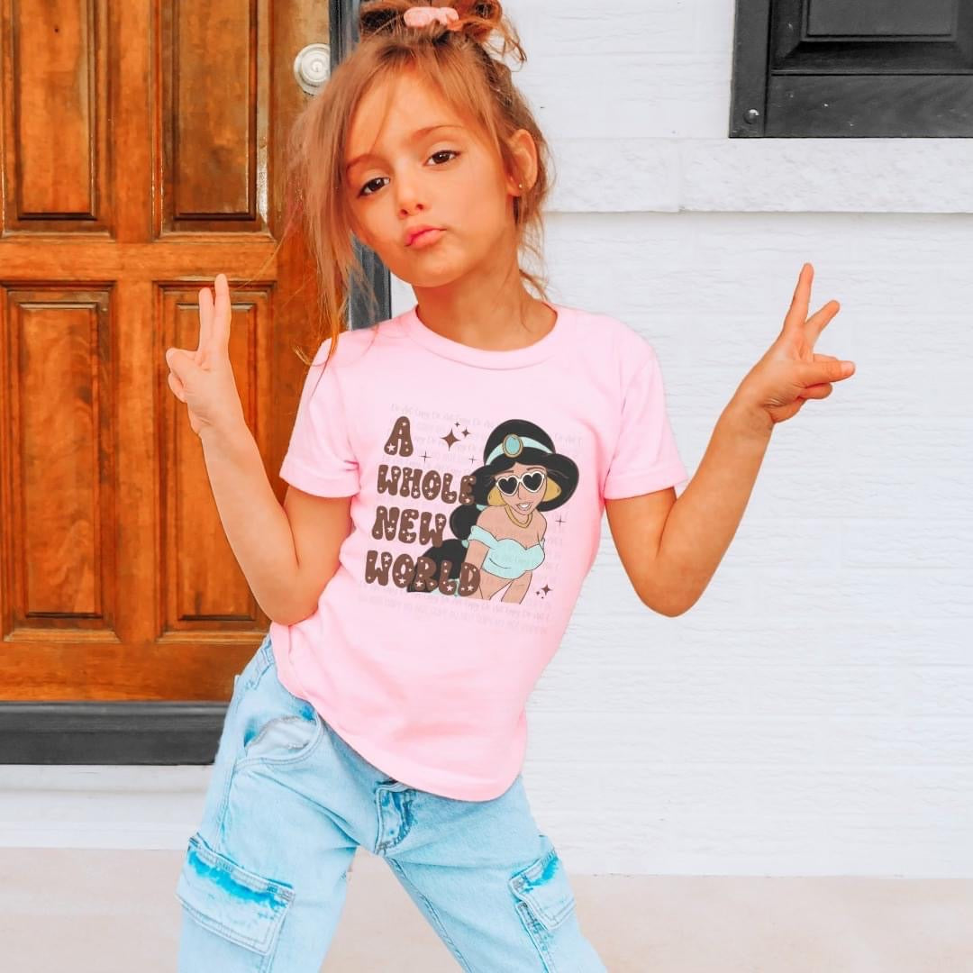 New World Princess Shirt for Girls