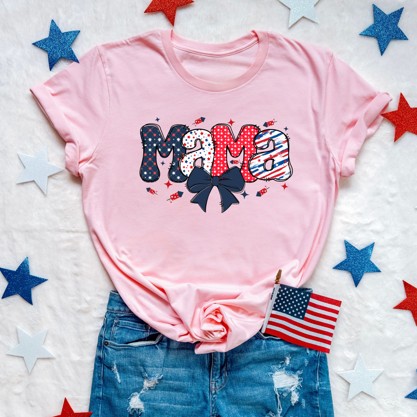 Patriotic Mama Shirt