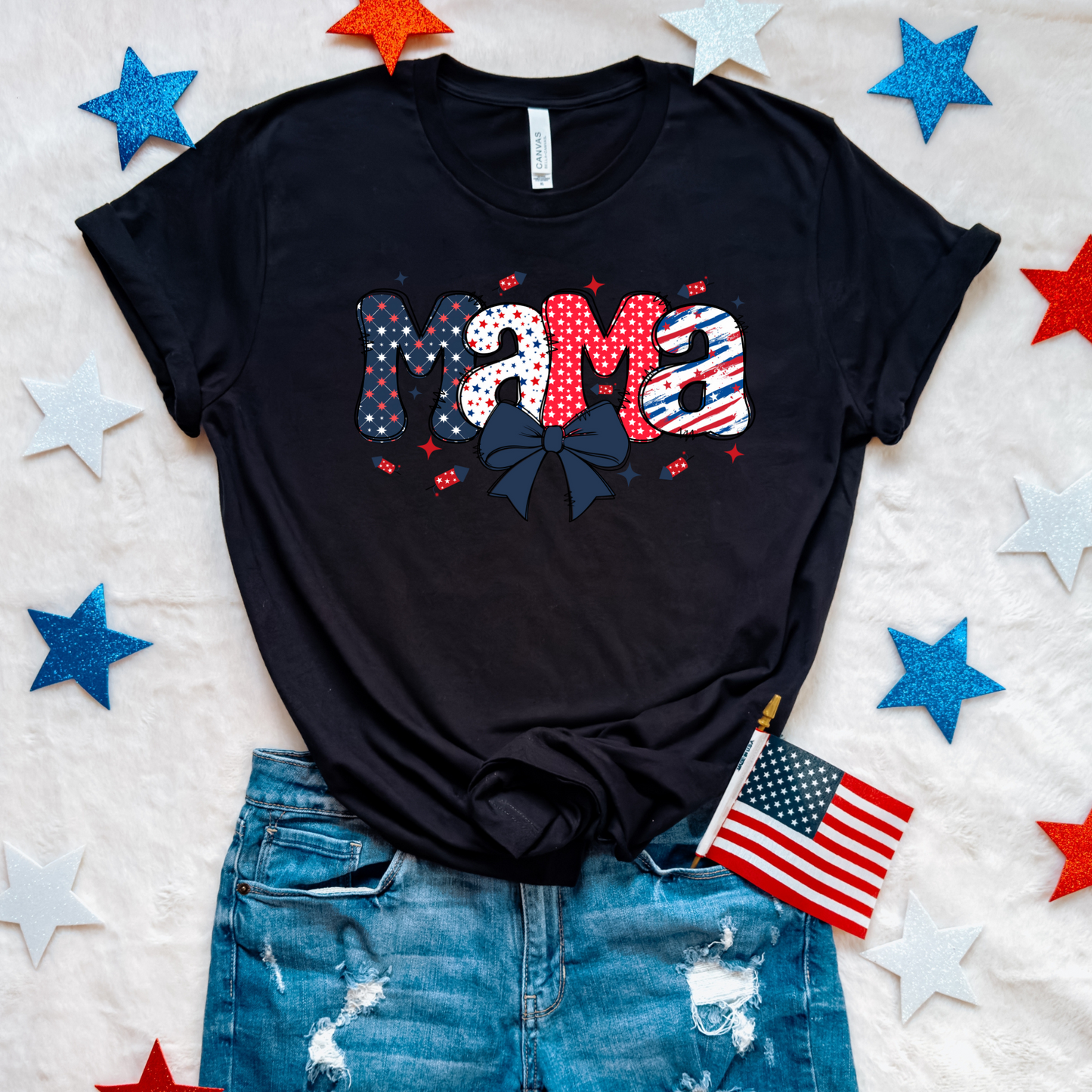 Patriotic Mama Shirt
