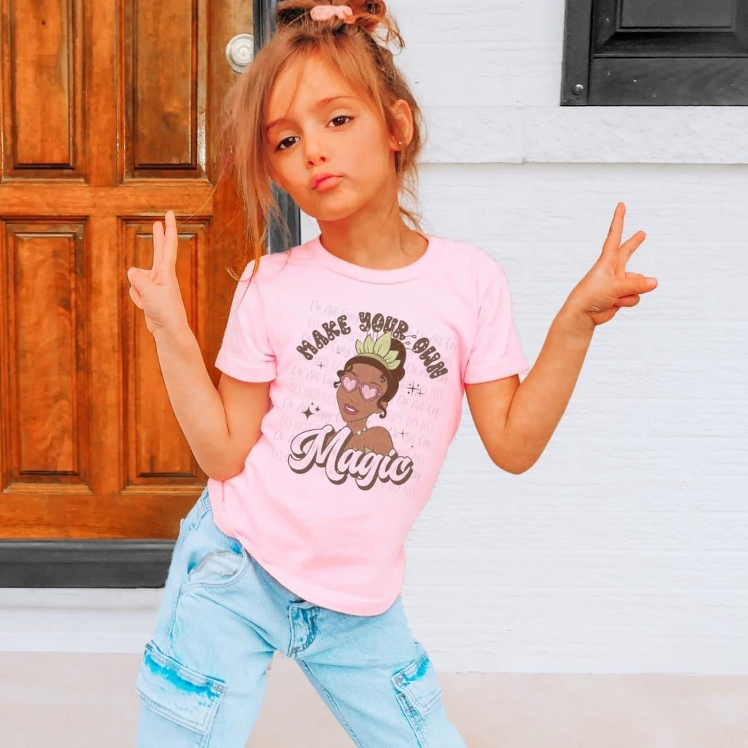 Make Your Own Magic Shirt for Girls