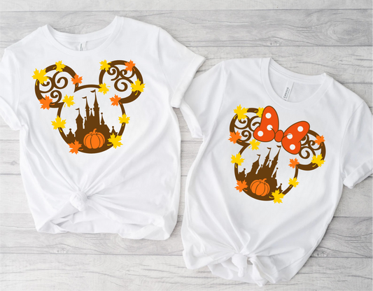Fall Mouse Castle Shirt