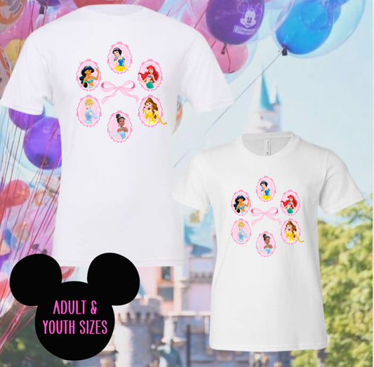 Coquette Princess Shirt for Adults and Youth