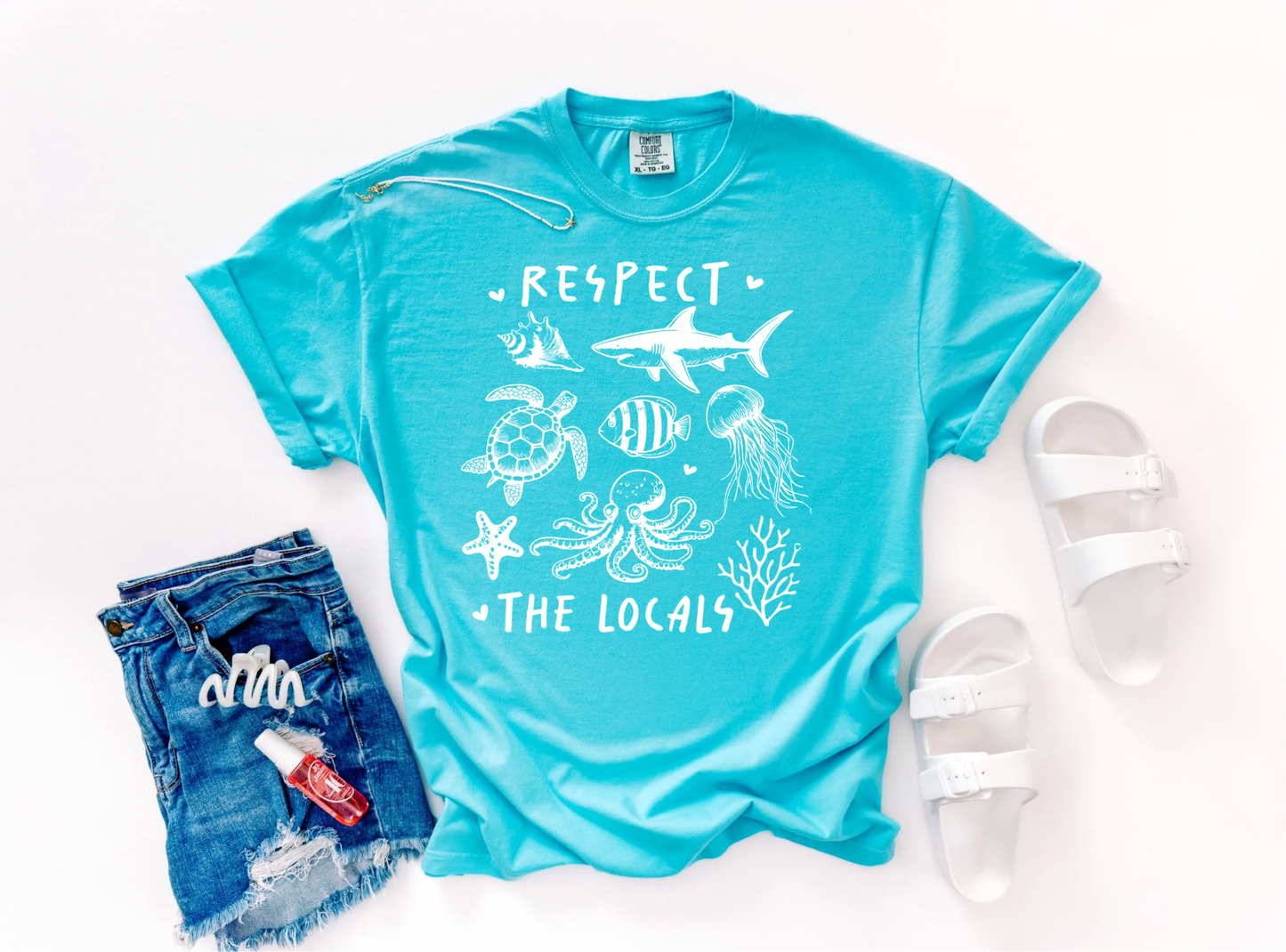 Respect the Locals Marine Life Shirt