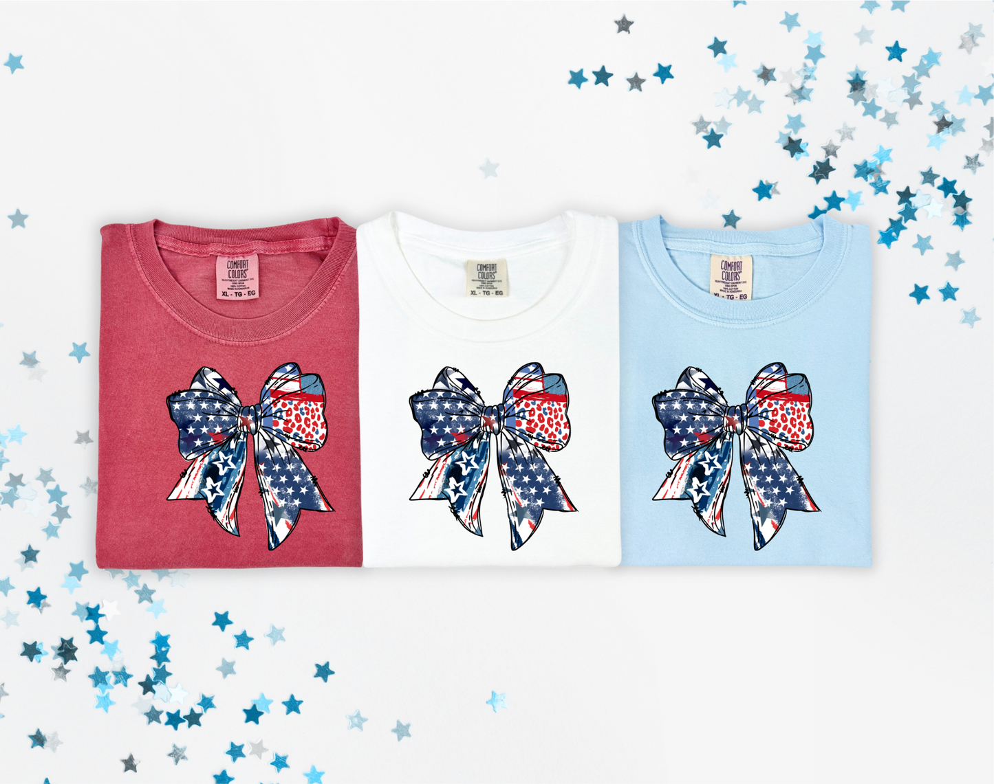 Patriotic Coquette Bow Shirt