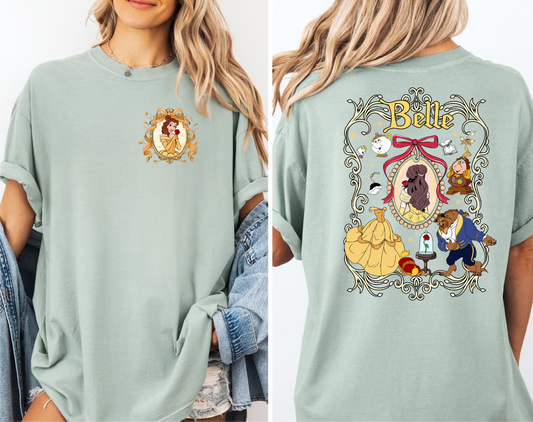 Princess Belle COMFORT COLORS SHIRT