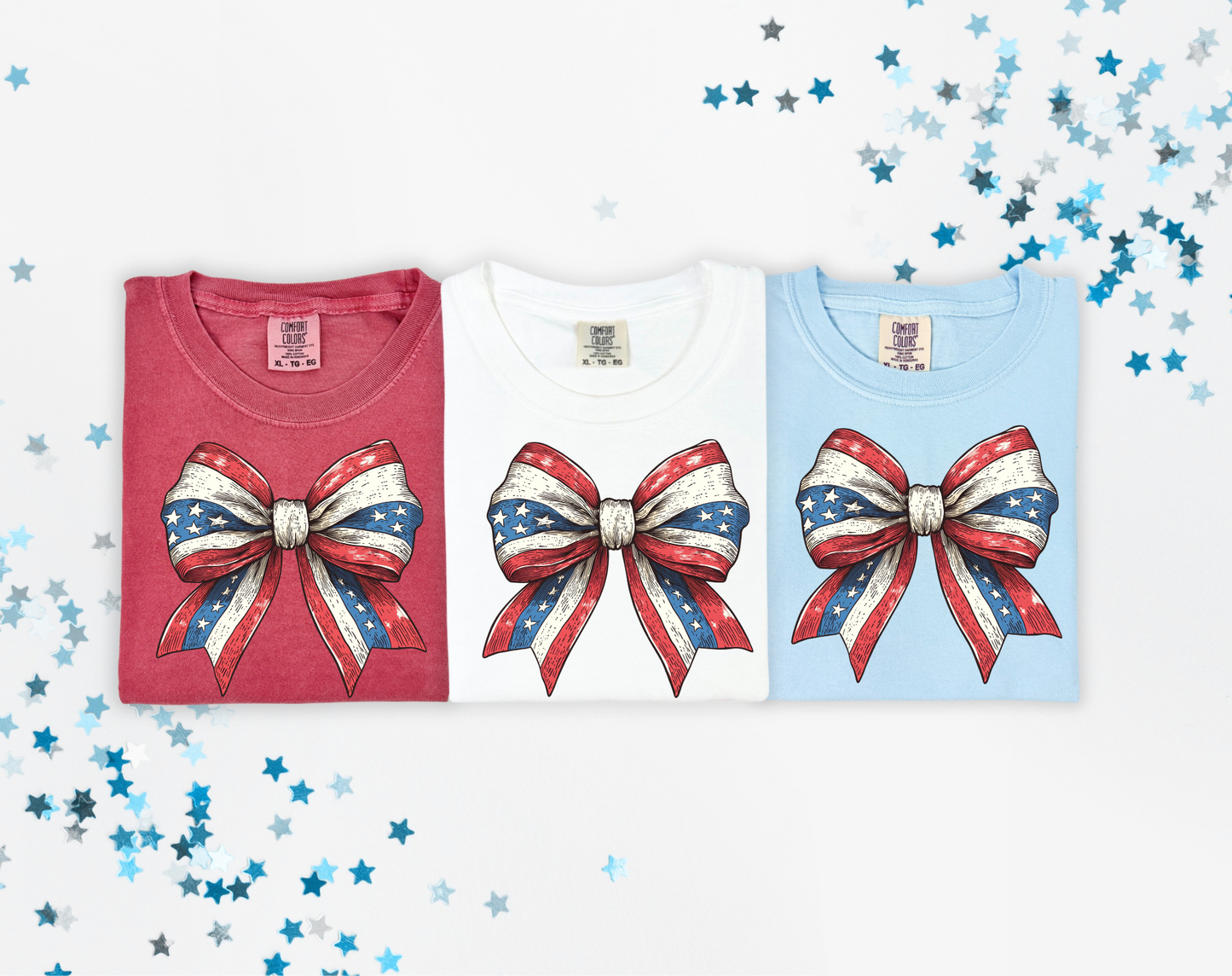Patriotic Coquette Bow Shirt