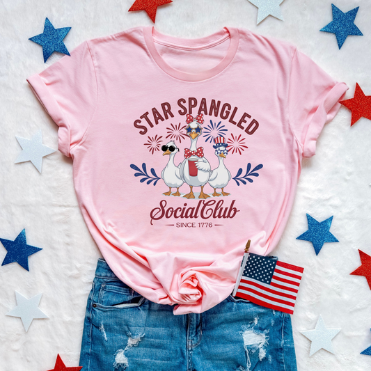 Star Spangled Social Club - Funny Patriotic Goose Shirt