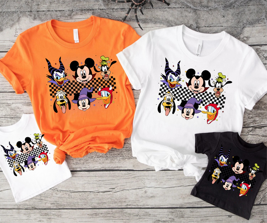 Mouse Gang Halloween Shirts for Family