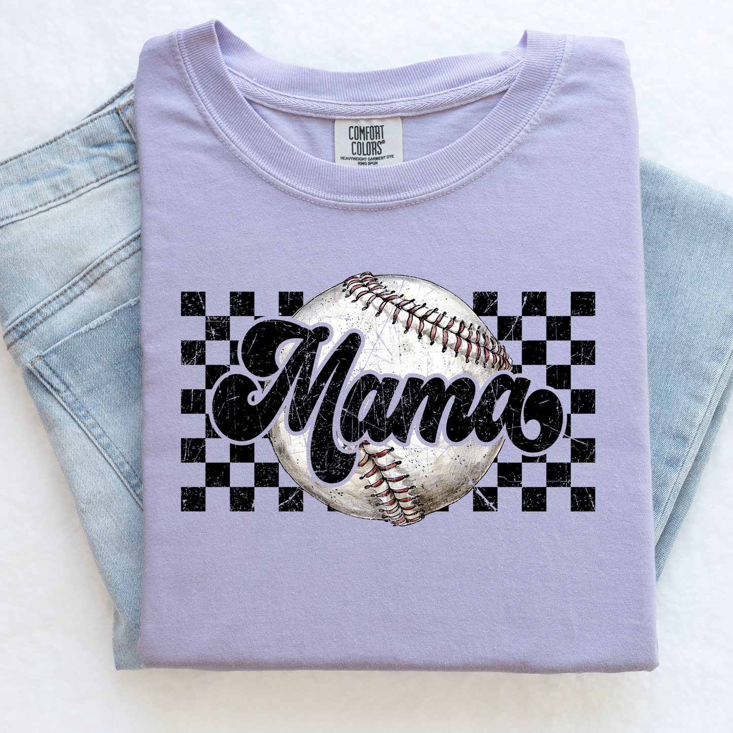 Retro Baseball Mama Shirt