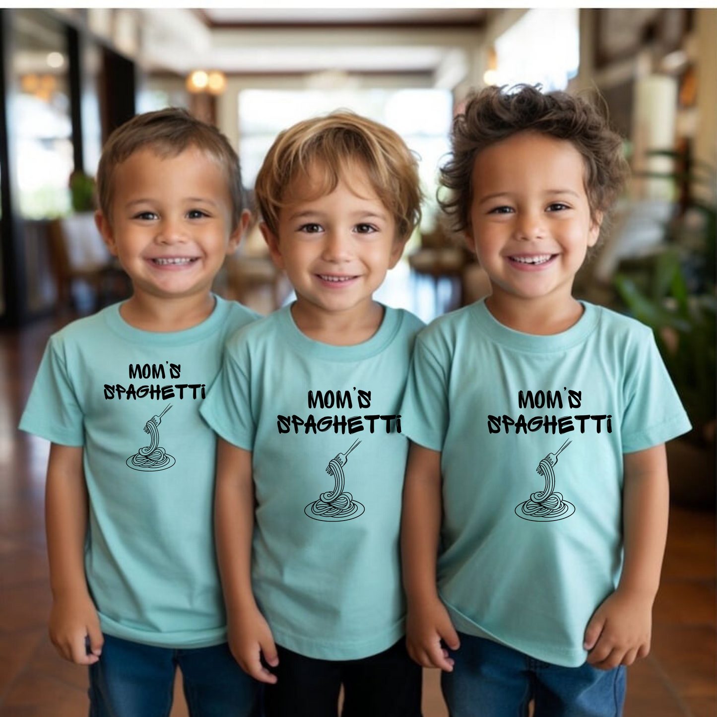 Mom's Spaghetti Shirt for Boys