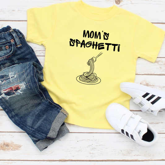 Mom's Spaghetti Shirt for Boys