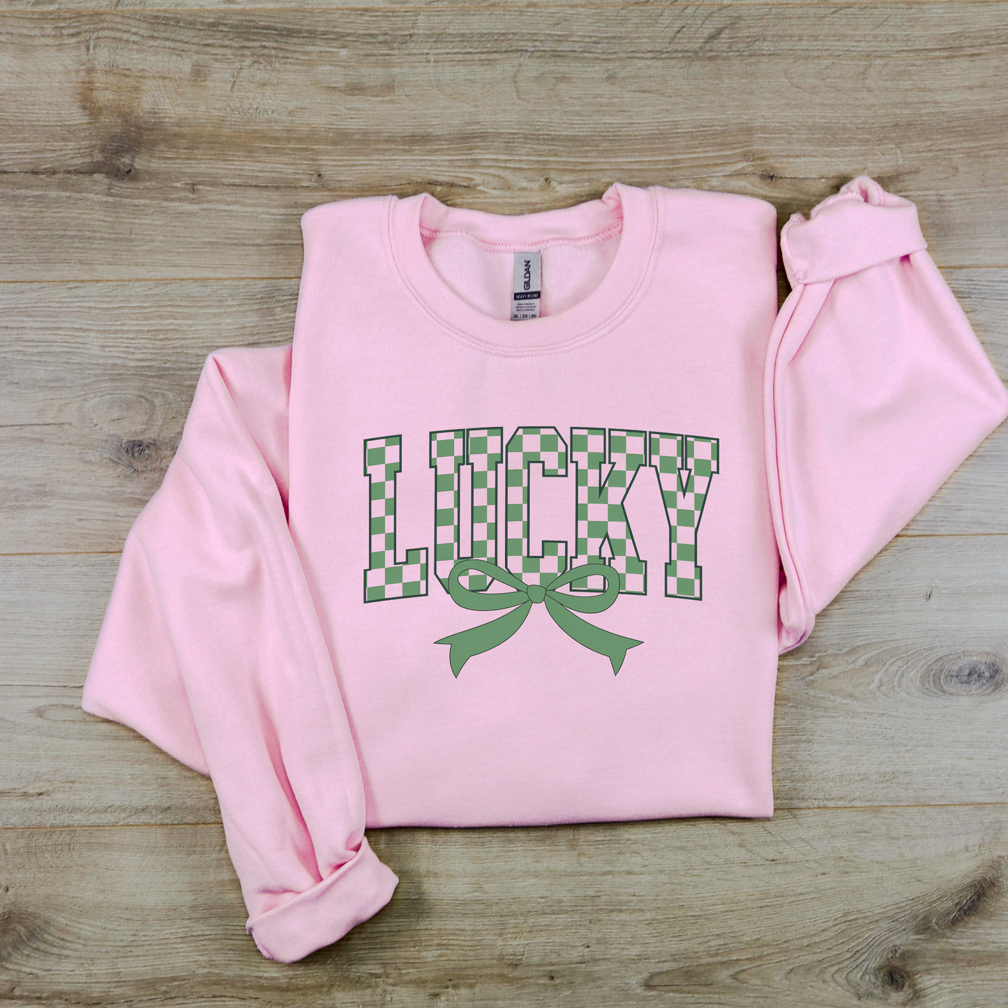 Lucky Bow St. Patrick's Day Sweatshirt
