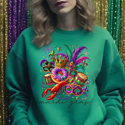 Mardi Gras Sweatshirt