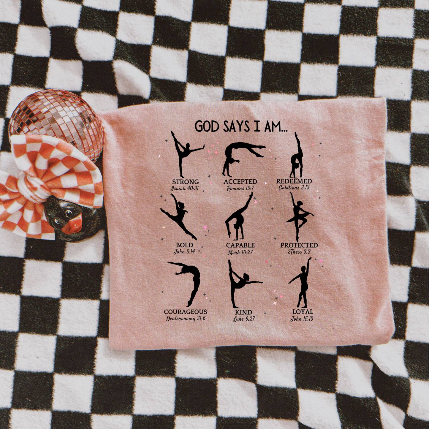 God Says I Am... Dance Shirt for Youth