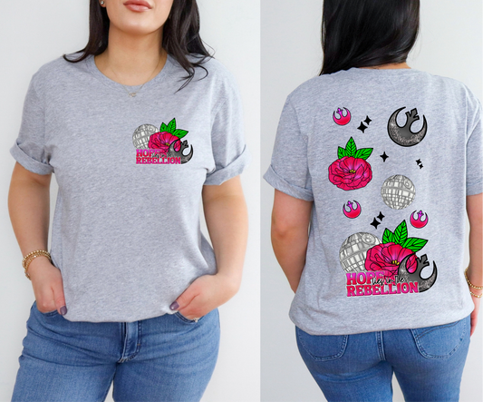 Hope Rebellion Galaxy Shirt