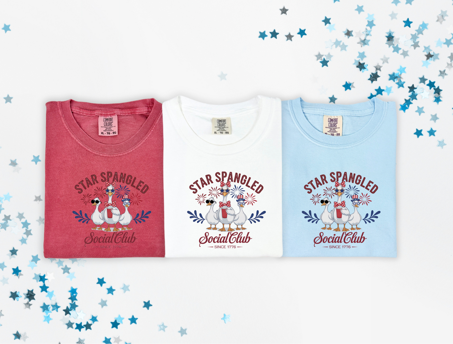 Star Spangled Social Club - Funny Patriotic Goose Shirt