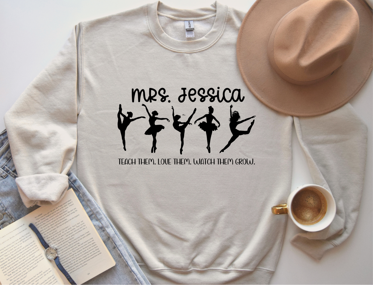 Custom Dance Teacher Sweatshirt