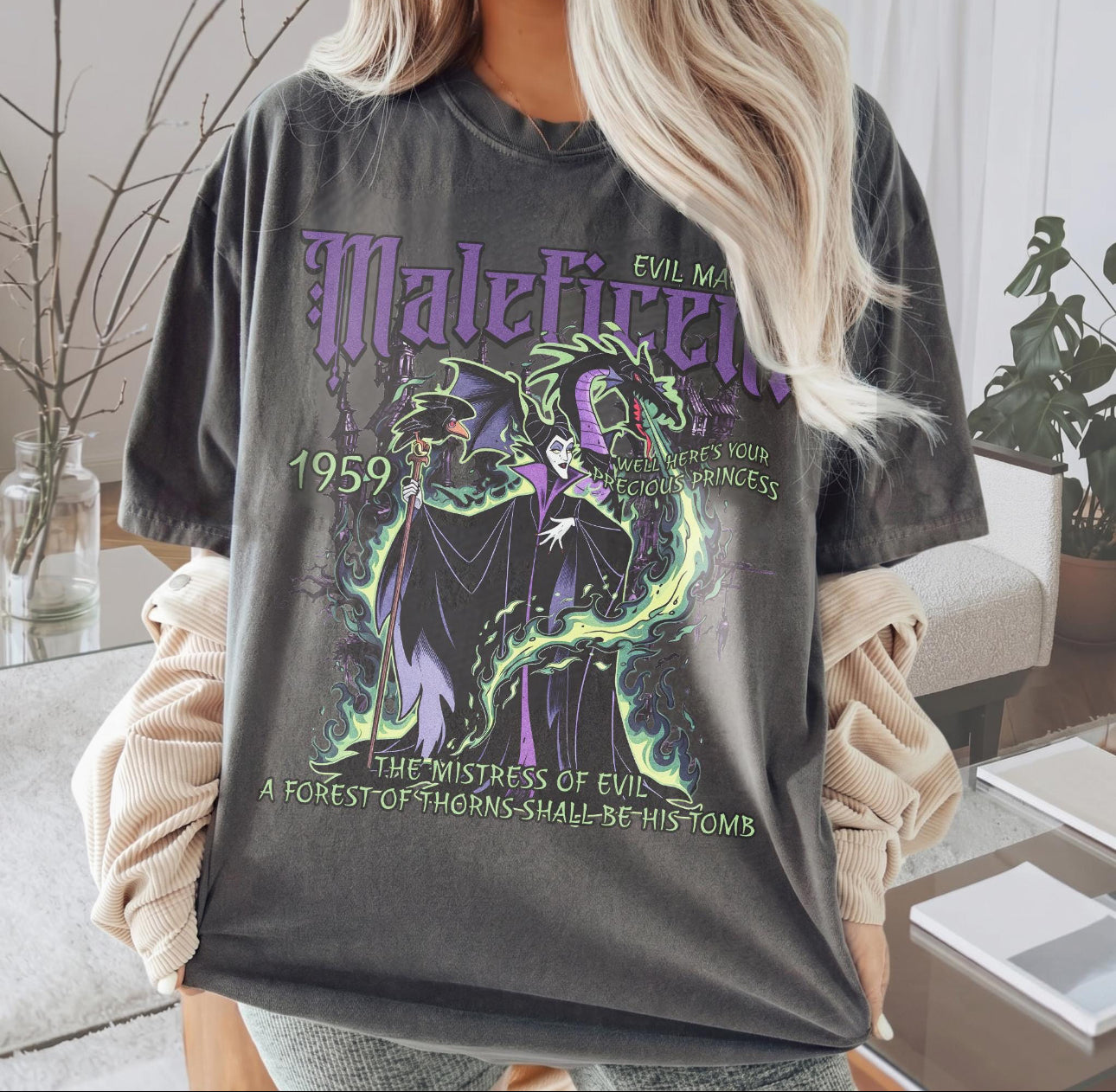 EVIL MAL VILLAIN COMFORT COLORS SHIRT