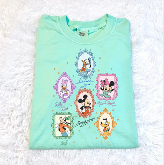 Fab 5 Frame with Autographs Shirt