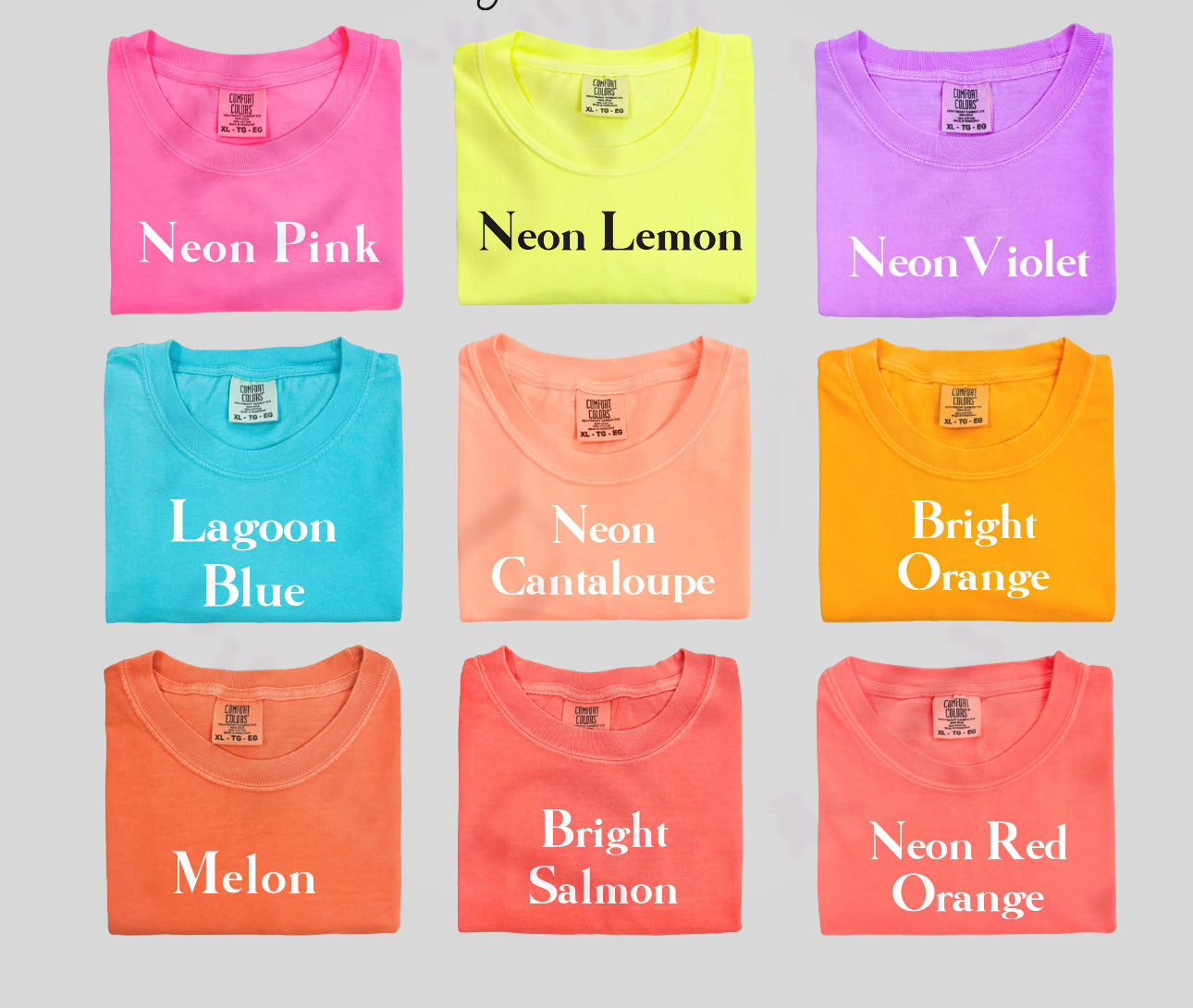 BEACH THERAPY - $20 COMFORT COLORS NEON SUMMER SALE