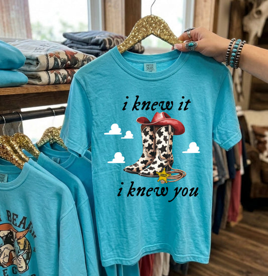 I knew it toy cowgirl  - COMFORT COLORS