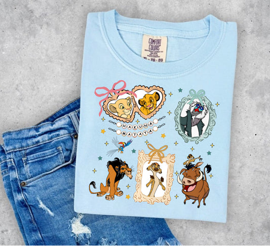 Lion Collage Shirt for Women