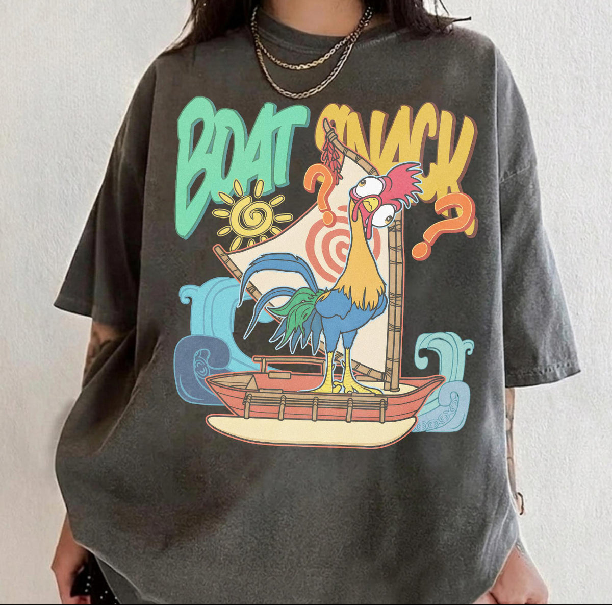BOAT SNACK | Magical Theme Park Shirt & Tank | Adult Comfort Colors Tee