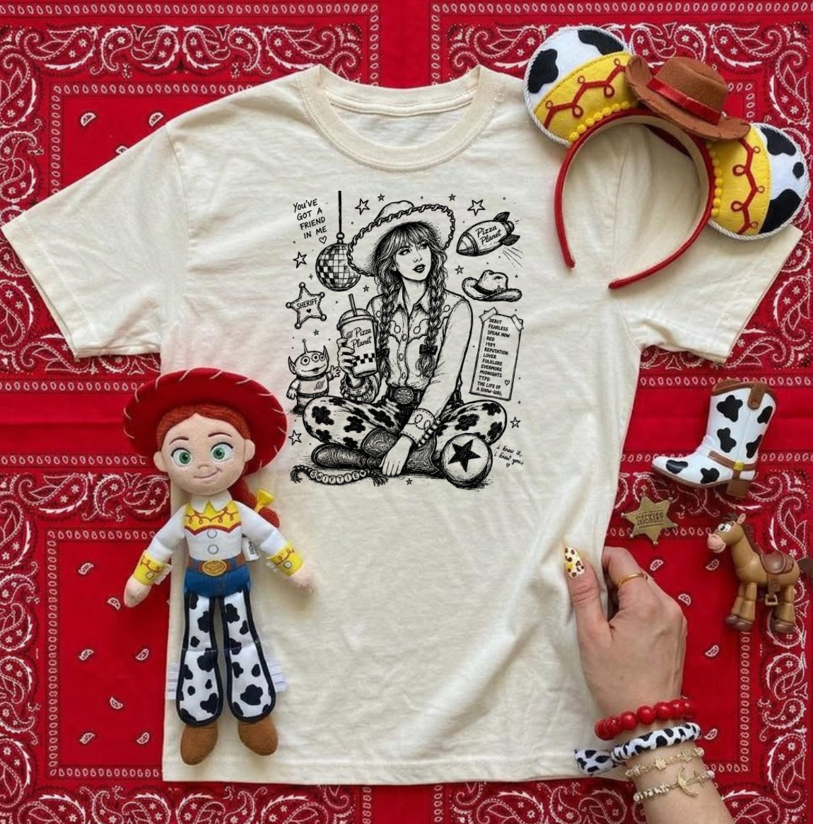 Tay’s Room TANK OR TEE - COMFORT COLORS - MAGICAL PARK DAY VACATION TOP