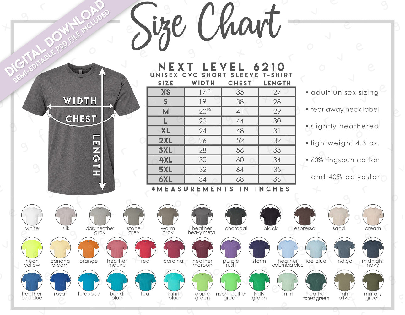 FLORAL MOUSE - NEXT LEVEL CVC SHIRT