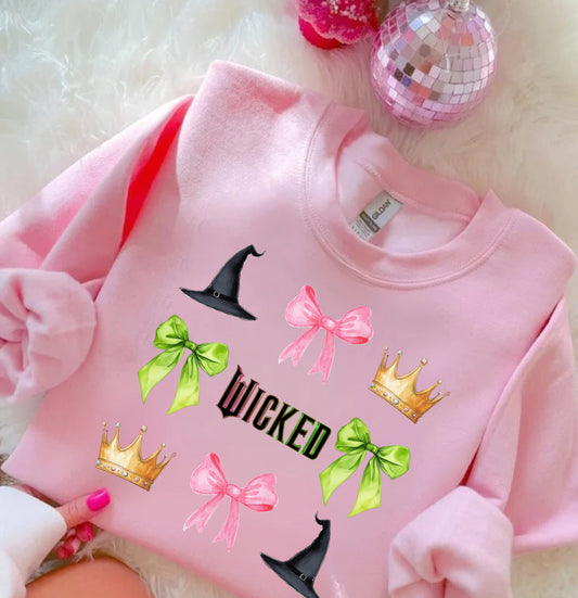 W1cked Coquette Bow Sweatshirt