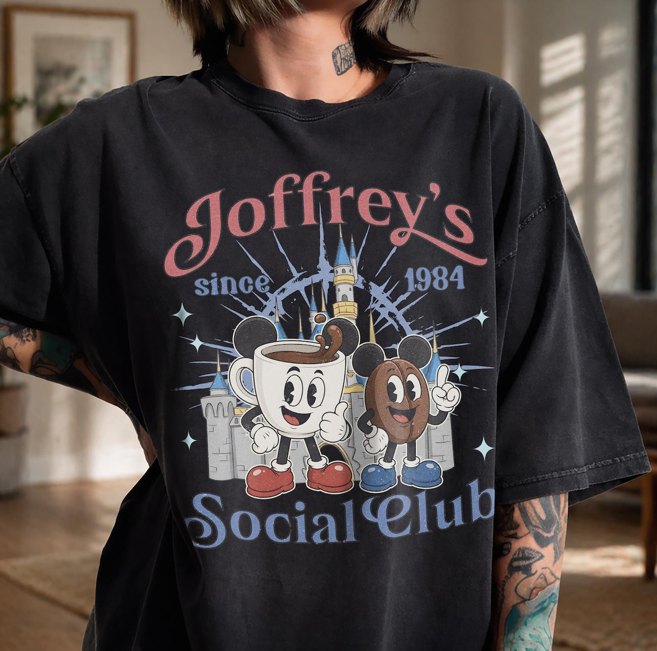JOFFREYS SOCAL CLUB COMFORT COLORS SHIRT