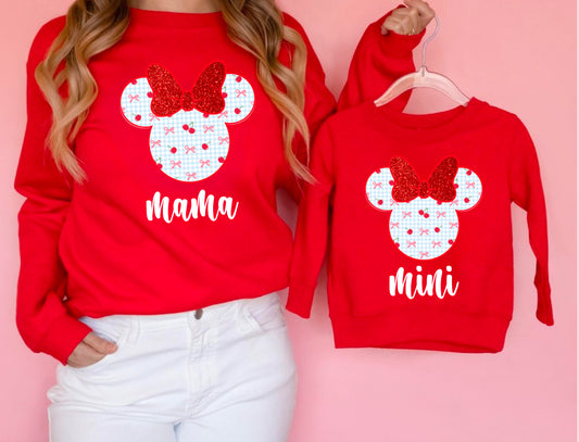 Mama & Mini Mouse Sweatshirts