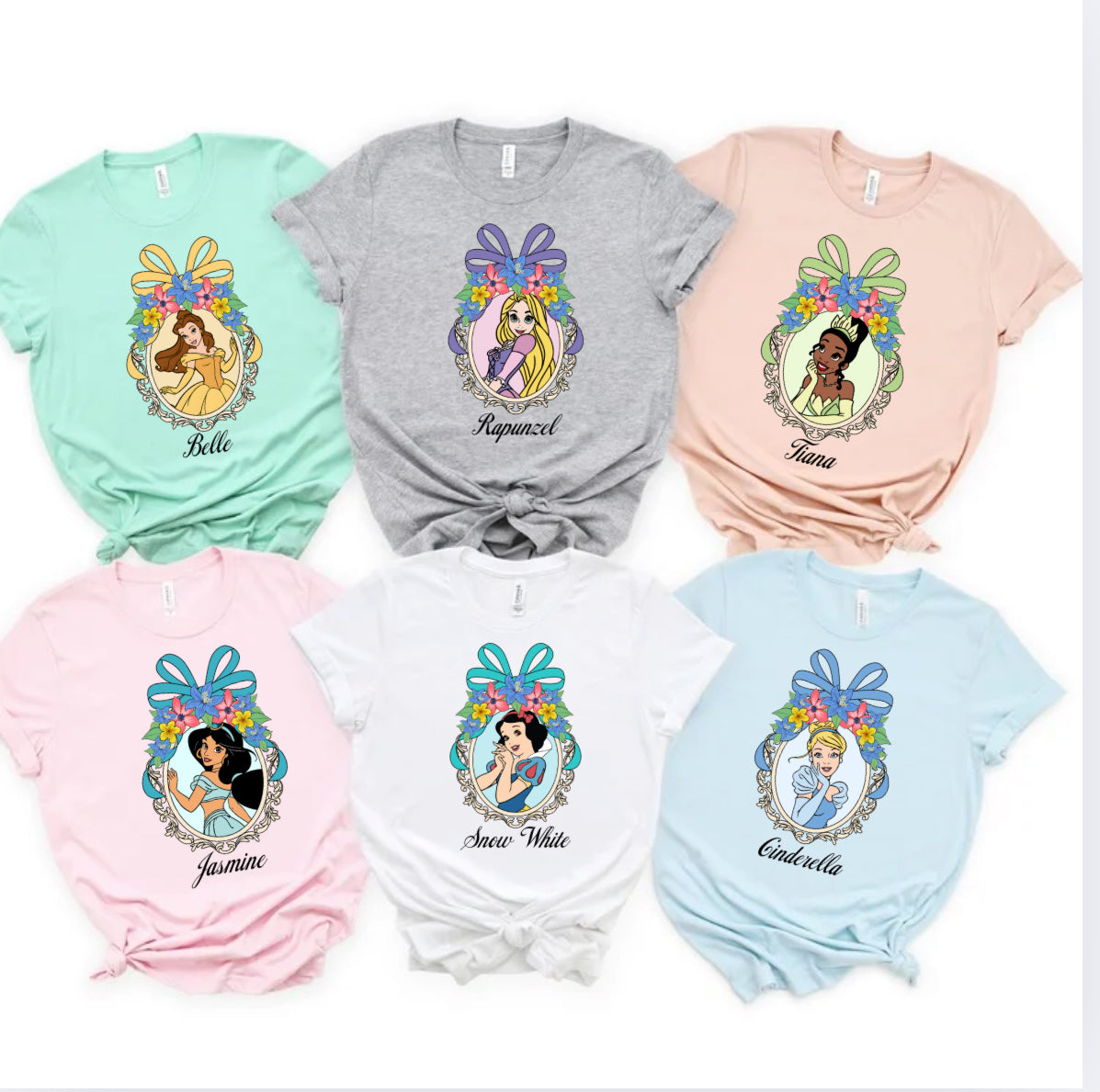 Princesses Coquette Mirror Shirt Bella Canvas