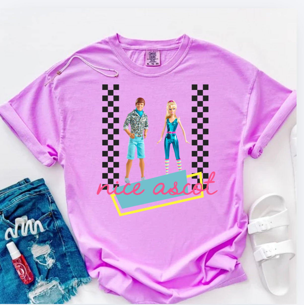 NICE ASCOT DOLLS COMFORT COLORS SHIRT