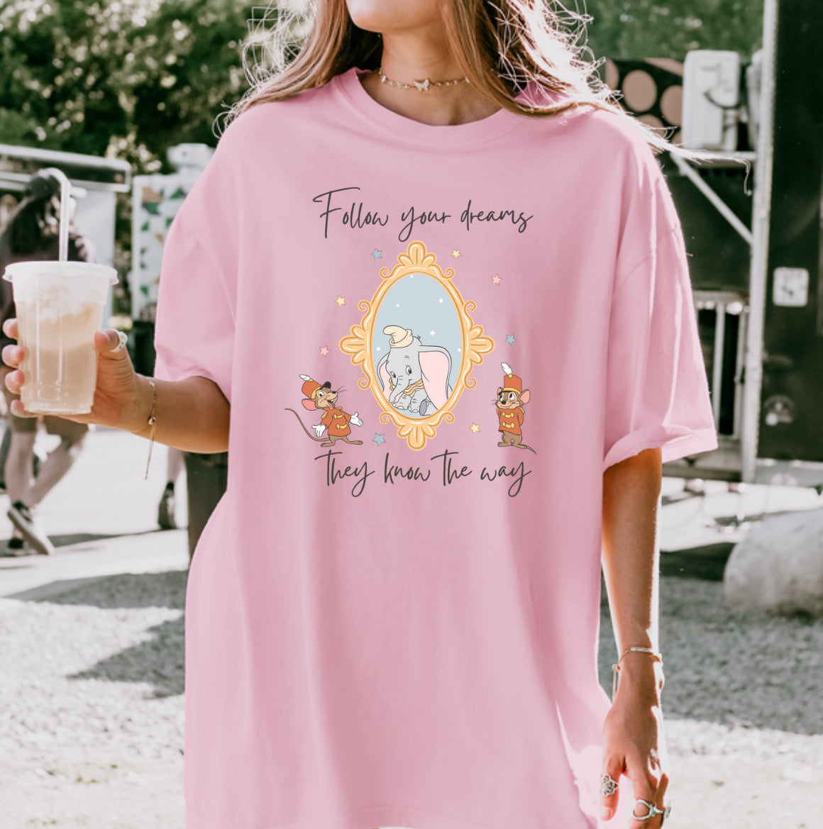 Follow your dreams elephant shirt