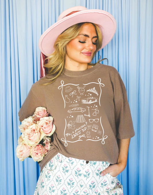 Princess (Shut Up!) Doodle Shirt