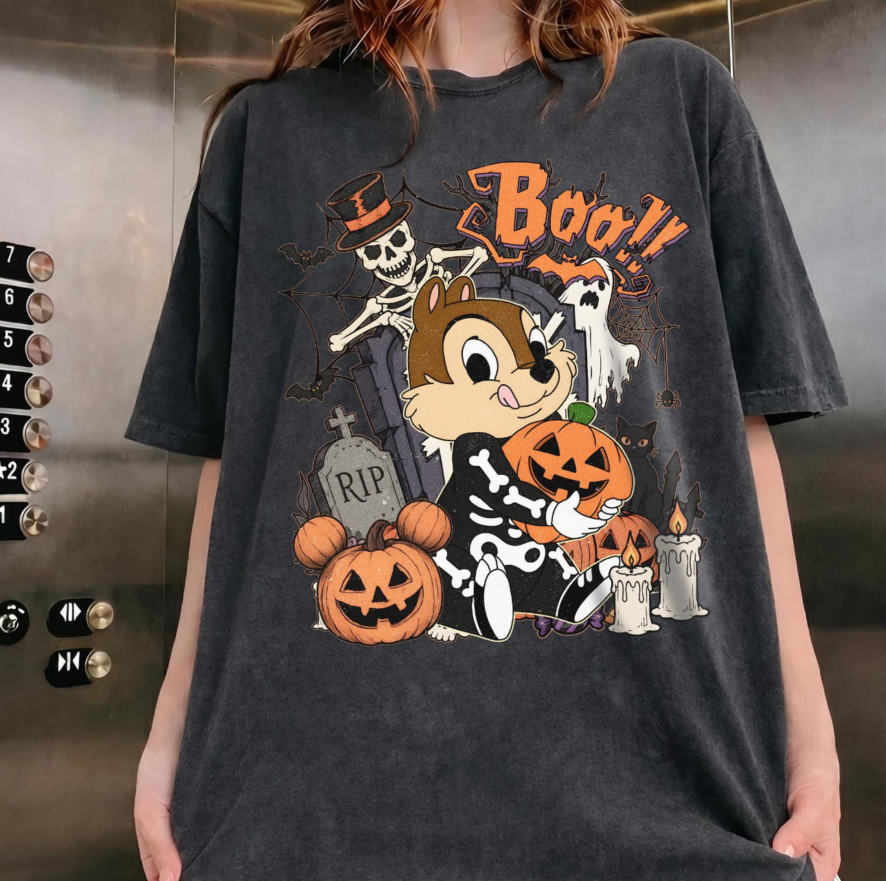 BOO CHIP COMFORT COLORS SHIRT