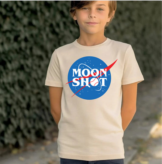 Moonshot Baseball Shirt for Kids