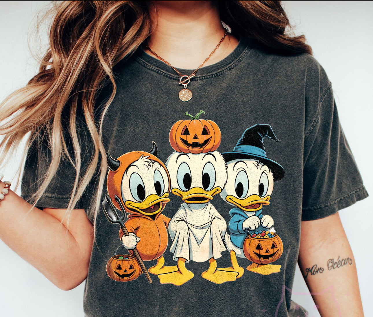 3 DUCK NEPHEWS Halloween Shirt | Magical Theme Park Shirt & Tank | Adult Comfort Colors Tee