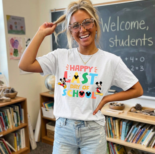 Last Day Teacher Shirt, Magical Teacher Tee, Bella Canvas Teacher Shirt, End Of School Year Outfit, Cute Teacher Gift, Theme Park Teacher Tee