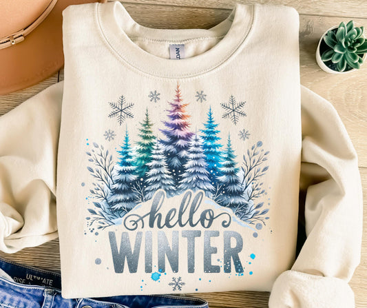 HELLO WINTER SWEATSHIRT