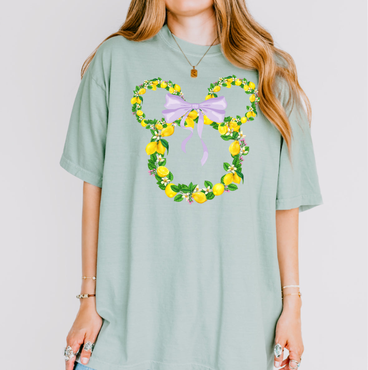 Lemon Mouse Wreath Shirt
