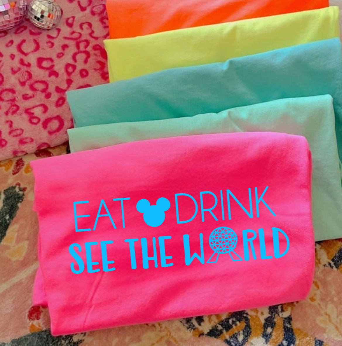 Eat Drink See The World Shirt