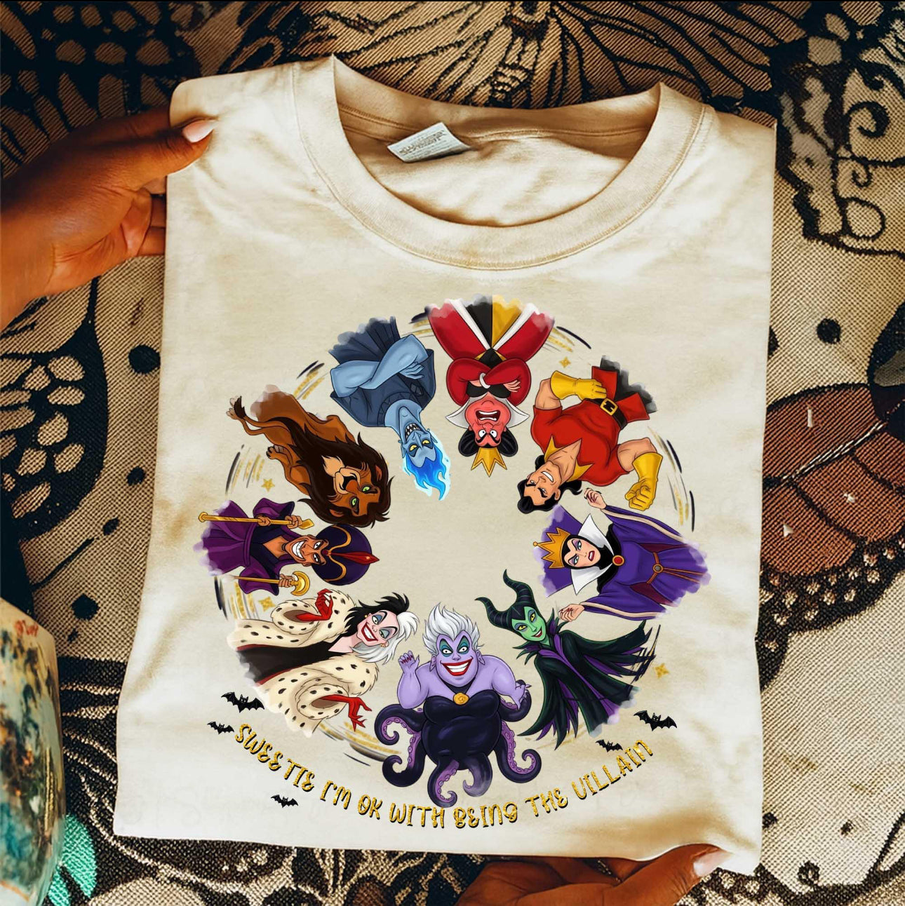 VILLAIN CIRCLE COMFORT COLORS SHIRT