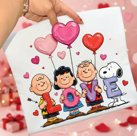 Peanuts Valentines Day Shirt -Youth & Adult Sizes