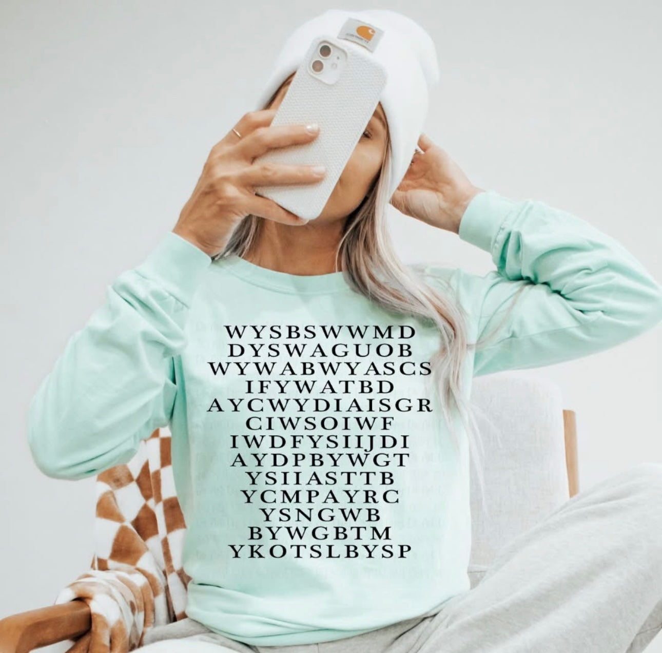 TSMWEL bridge Crewneck